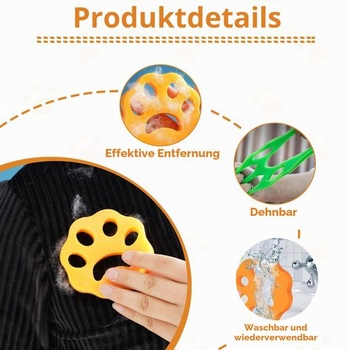 6dílná sada odstraňovačů zvířecích chlupů pro pračky, odstraňovače žmolků z praček, myčky zvířecích