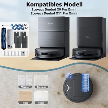 Príslušenstvo pre Ecovacs Deebot Bluearks