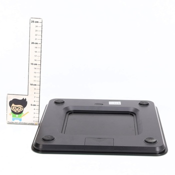 Koupelnová váha Rowenta Premiss 2.0, snadno čitelný LCD displej, až 160 kg, výška pouze 2,2 cm,