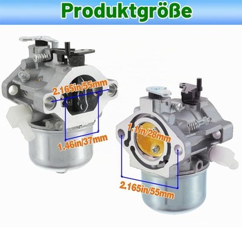 Súprava karburátora kompatibilná s Briggs & Stratton 286702, 286707, 289702