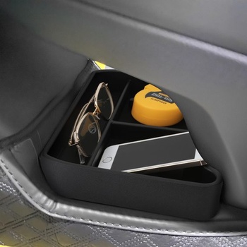 Úložný box QWORK® kompatibilný so spodnou stredovou konzolou pre VW ID.4/Crozz 2021–2024, ABS plast