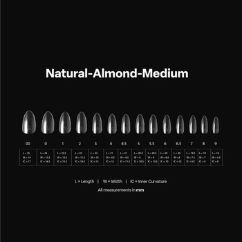 Tipy na nechty APRÉS Gel-X® Almond /280ks