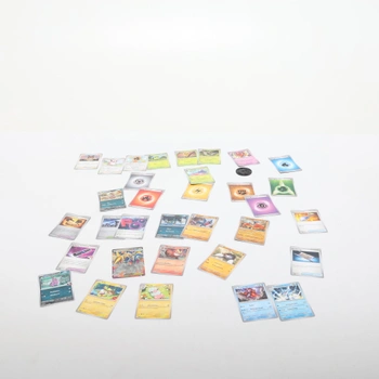 Balíček mini plechoviek PoKéMoN, 50 rôznych kariet, 1 náhodne vybraná extrémne vzácna herná minca