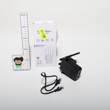 WiFi zosilňovač, WiFi opakovač 1200 Mbps, zosilňovač WiFi signálu, WiFi zosilňovač 2,4 GHz + 5 GHz s