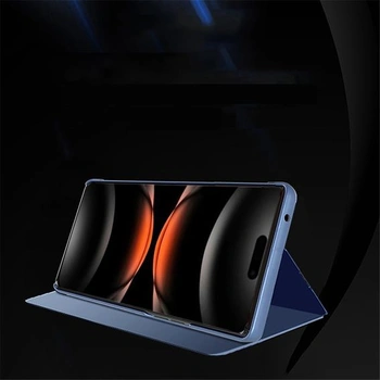 IMEIKONST Flipové pouzdro pro iPhone 17 6,3 palce, zrcadlově modré, QH, modré, pro iPhone 17 6,3