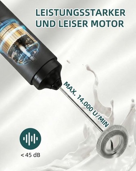 Elektrický napěňovač mléka Carehabi KJBQ-65