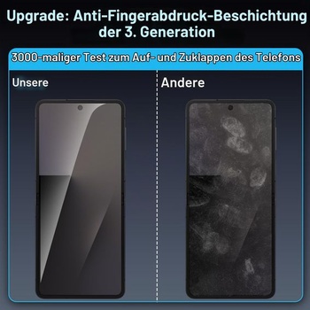 [2+2 kusy] Ochranná fólie na displej pro Samsung Galaxy Z Flip 7/Z Flip 8, 2x flexibilní vnitřní