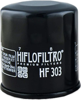 Hiflofiltro - Prémiový olejový filter HF303, čierny