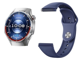 Náramok GIOPUEY kompatibilný s Huawei Watch GT 6 Pro 46mm, mäkký silikónový remienok [odolný proti