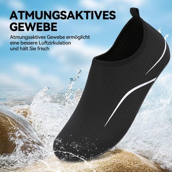 Pánske topánky do vody, dámske topánky na kúpanie, plážové topánky, plavecké topánky, aqua topánky, veľkosť 45