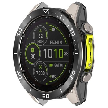 GIOPUEY Ochranný kroužek kompatibilní s Garmin Fenix 8 AMOLED 51mm, stylingový rámeček,