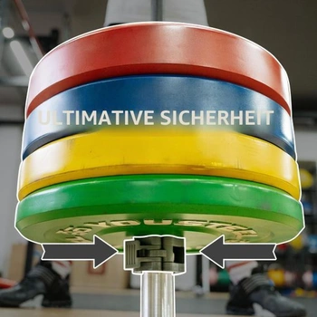 TEPLÉ TĚLO CHLADNÁ MYSL Zesílené 50mm objímky na činku/olympijské objímky na činku - Rychloupínací