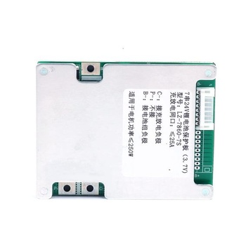 Ochranná deska Li-ion baterie 7S 24V, 25A 500W Ochranná deska Li-ion lithiové baterie BMS s