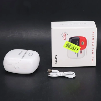 Tiskárna štítků ORGSTA S002, samolepicí etiketovací zařízení, Bluetooth, 300 DPI, etiketovací