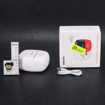 Tiskárna štítků ORGSTA S002, samolepicí etiketovací zařízení, Bluetooth, 300 DPI, etiketovací
