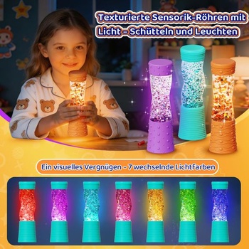 NYOBABE Svietiaca senzorická hračka pre deti od 3 rokov, 3 textúry, 3 diely
