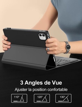 Klávesnice FOGARI pro Honor MagicPad 3/3 Pro 13,3 palce 2025 WiFi, AZERTY, francouzská klávesnice,