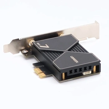 WLAN karta UGREEN WiFi 7 BE6500 s Bluetooth 5.4, pásmo 6 GHz, MLO, snadná instalace, WPA3, síťová