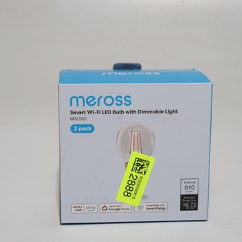 Chytré žiarovky Meross 2 ks 2700 K