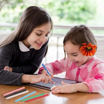 OSALADI 7x stylus pre tablety, stylus pre dotykové obrazovky, univerzálny, vysoko citlivý pre