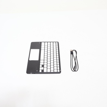 Bezdrátová Bluetooth klávesnice CACOE s touchpadem, [španělská], 7barevné podsvícení, kompatibilní