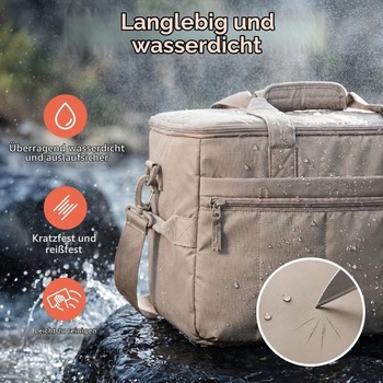 Hnědá chladící taška TOURIT