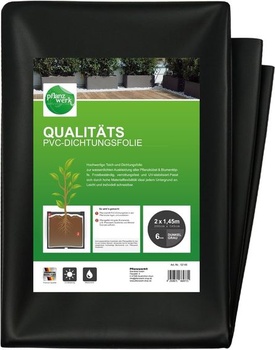 Pflanzwerk® Univerzálny prémiový PVC kvetináč + fólia do jazierka 200x145cm 0,6mm tesniaca membrána