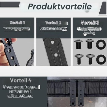 Balenie 2 kusov MOLLE upevňovacích klipov, vysoko pevných nylonových klipov na vybavenie s