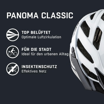 ALPINA PANOMA Classic - Ľahká, optimálne odvetrávaná turistická cyklistická prilba s voliteľným LED
