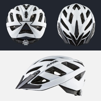 ALPINA PANOMA Classic - Ľahká, optimálne odvetrávaná turistická cyklistická prilba s voliteľným LED