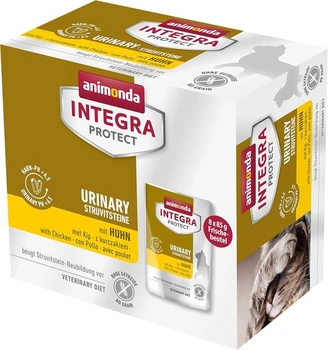 Mokré krmivo animonda INTEGRA PROTECT pre mačky s struvitovými kameňmi a kuracím mäsom (8 x 85 g),