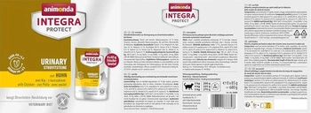 Mokré krmivo animonda INTEGRA PROTECT pre mačky s struvitovými kameňmi a kuracím mäsom (8 x 85 g),