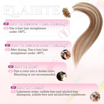 Clip in vlasy Elailite #12P613