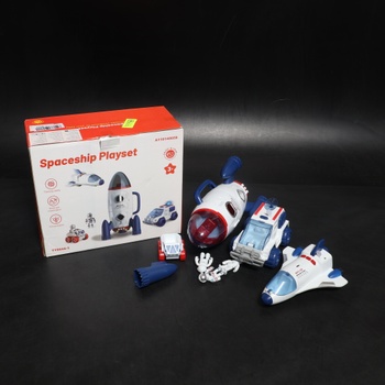 Raketa Siairo Space Shuttle pro děti, vesmírná loď se světelnými a zvukovými efekty, vesmírná