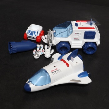 Raketa Siairo Space Shuttle pre deti, vesmírna loď so svetelnými a zvukovými efektmi, vesmírna