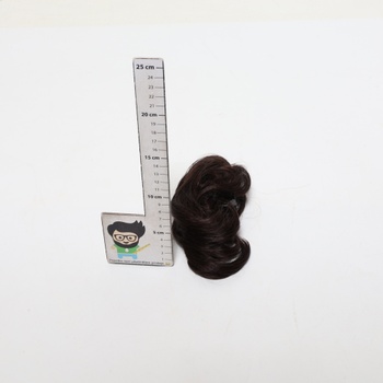 BARSDAR Příčesek z pravých lidských vlasů s drápy a flexibilními drátky, DIY 20 cm pravý lidský