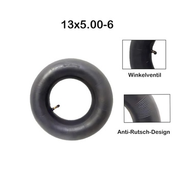 2 kusy duša pneumatiky 13x5.00-6 s uhlovým ventilom, duša pre traktory, duše pre traktory, kosačku na