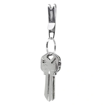 KeySmart Nano Clip - Vreckový klip na kľúčenku - Pripevnite si kľúče k nohaviciam alebo vrecku a zbavte