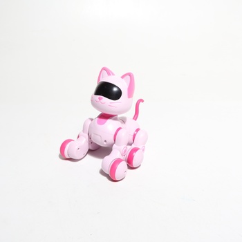 Fisca Diaľkovo ovládaná robotická mačka hračka pre deti - RC kaskadérsky robot mačka so spevom,