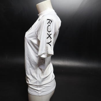 Dámsky rashguard Roxy krátky rukáv L biela