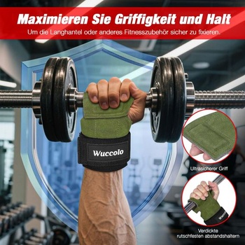 Kožené zdvíhacie popruhy pre kulturistiku, vzpieranie, silový tréning a fitness - Extra pevné a