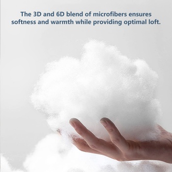 Prikrývka WAVVE 200 x 220 cm biela