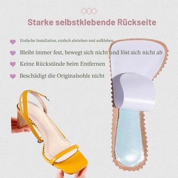 Dámské vložky do bot z vepřovicové kůže, 3/4 neviditelné samolepicí barefoot vložky (tmavě kávová