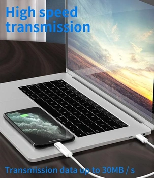 Adaptér micro USB Lightning (3 ks) pro iPhone 14 13 12 11 Pro Max 7 8 Plus X SE XS XR pro iPad Air