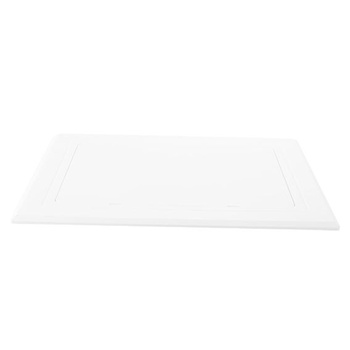 185 x 240 mm, samolepicí revizní panely – bílé, nástěnný kryt otvoru pro vodovodní/elektrické vedení