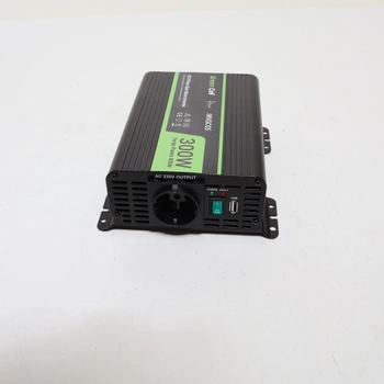 Měnič Green Cell PRO 300W/600W 12V až 230V s čistou sinusovou vlnou pro automobily, měnič s čistou