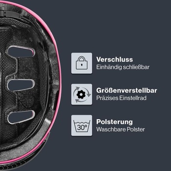 Uvex 4kidz - robustní cyklistická helma pro děti - individuálně nastavitelná velikost - pratelná