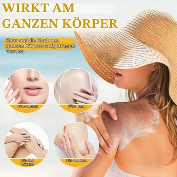 Opaľovací krém s hovädzím lojom SPF 50, prírodný balzam na ochranu pred slnkom na tvár a telo,
