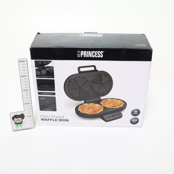 Vaflovač Princess 1200 W černý