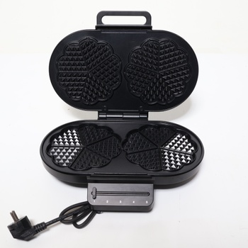 Vaflovač Princess 1200 W čierny